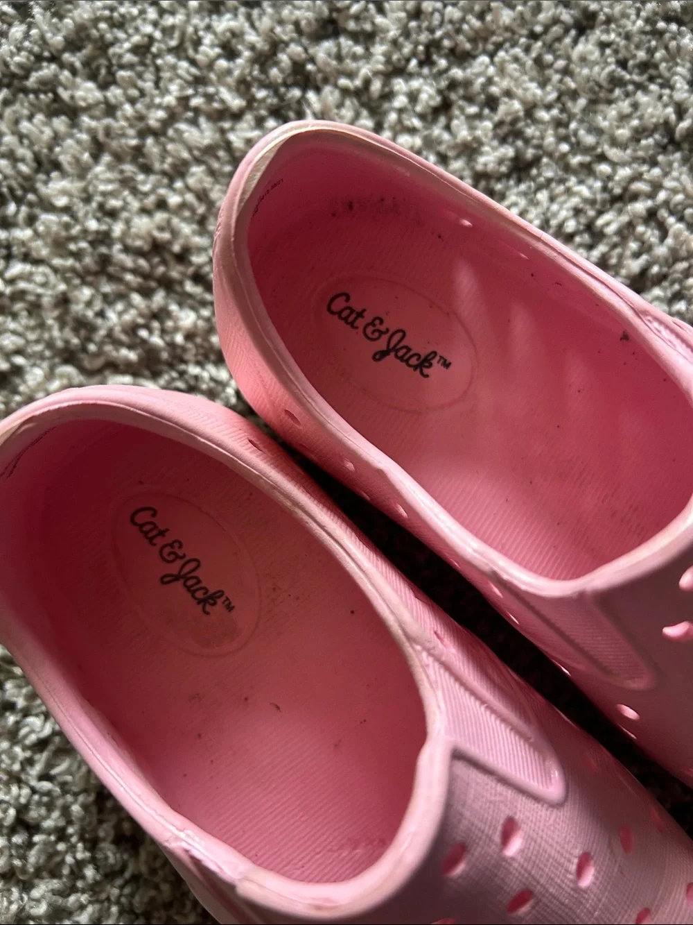 Cat & Jack Pink Slip-On Perforated Water Shoes for Kids